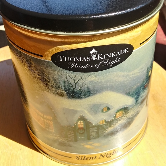 Thomas KINKADE "Silent Night" Tin - Picture 6 of 6